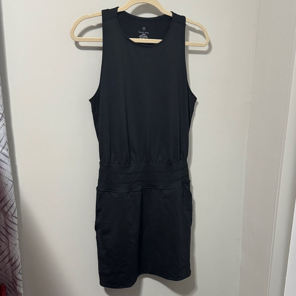 NWOT! Sweaty Betty Black Mini Dress
